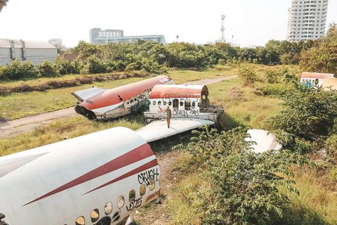 曼谷飞机墓地、集市、餐厅打卡，一架飞机死后的命运