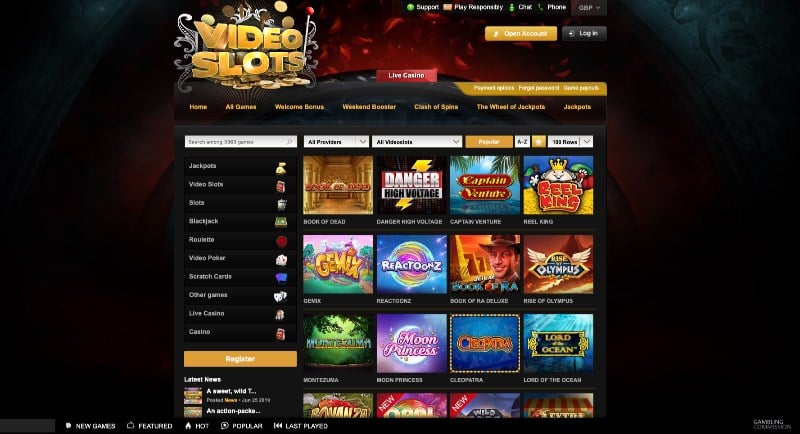 6 Rollen klassische Slots