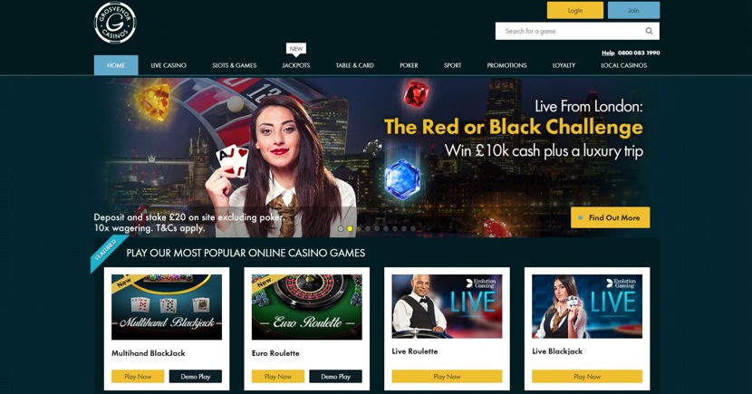 casino Betsson mobile