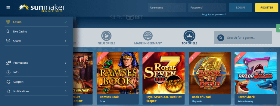 online casino platform