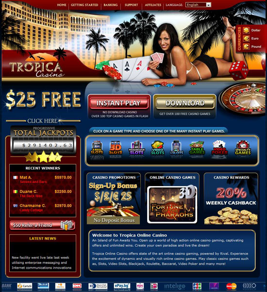 casino Play Club $100 free spins